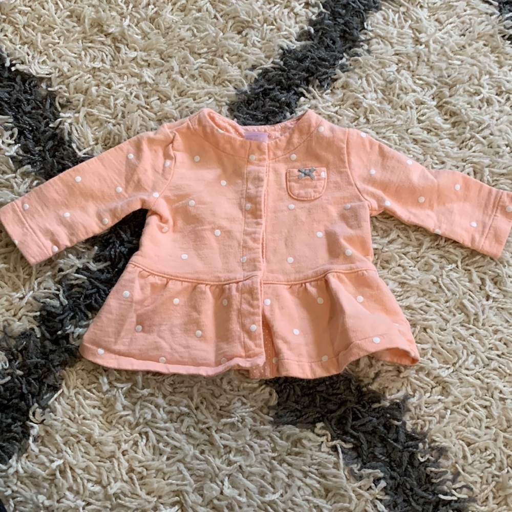 (5/$10) Peach jacket 3M